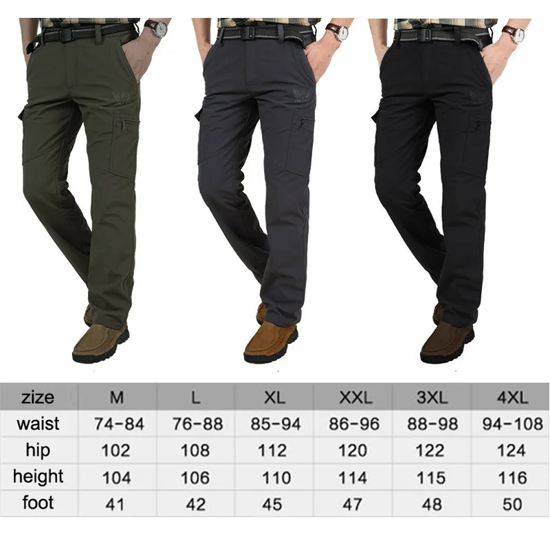 Winter Thermal Hiking Hunting Clothes Men Military Tactical Army Training Cargo Pants Waterproof Outdoor Warm Sports Trousers
Winter Thermal Hiking Hunting Clothes Men Military Tactical Army Training Cargo Pants Waterproof Outdoor Warm Sports Trousers