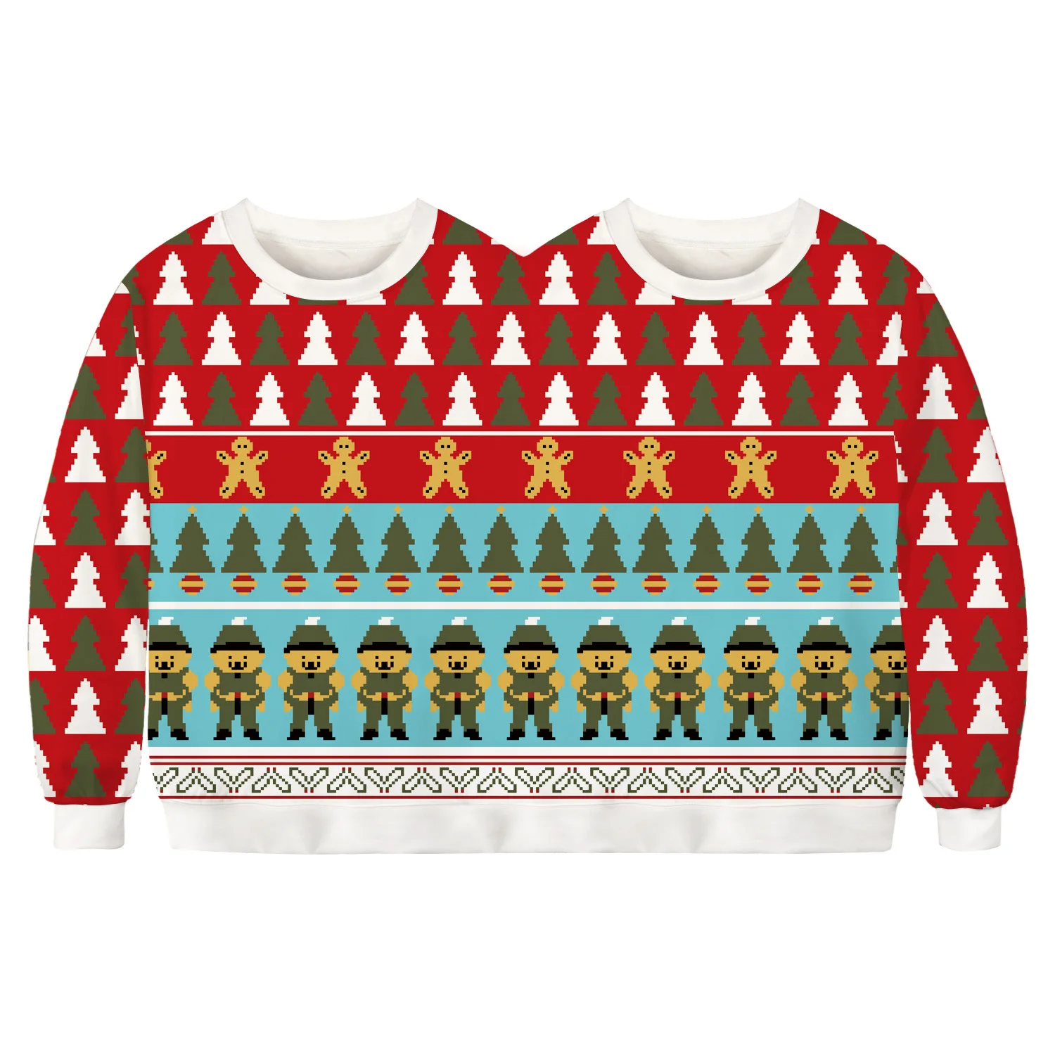 XUANSHOW Christmas Clothes Men Women Digital Printing Couple Wear Round Neck Two People Sweatshirt Creative Long Sleeve Tops
XUANSHOW Christmas Clothes Men Women Digital Printing Couple Wear Round Neck Two People Sweatshirt Creative Long Sleeve Tops