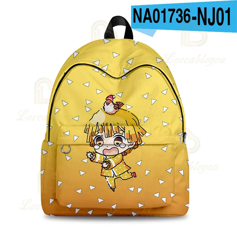 Backpacks Demon Slayer Christmas New Bags Unisex Colors 3D Oxford Waterproof Cosplay Accessories Cute Kawaii Boys Girls Bags
Backpacks Demon Slayer Christmas New Bags Unisex Colors 3D Oxford Waterproof Cosplay Accessories Cute Kawaii Boys Girls Bags