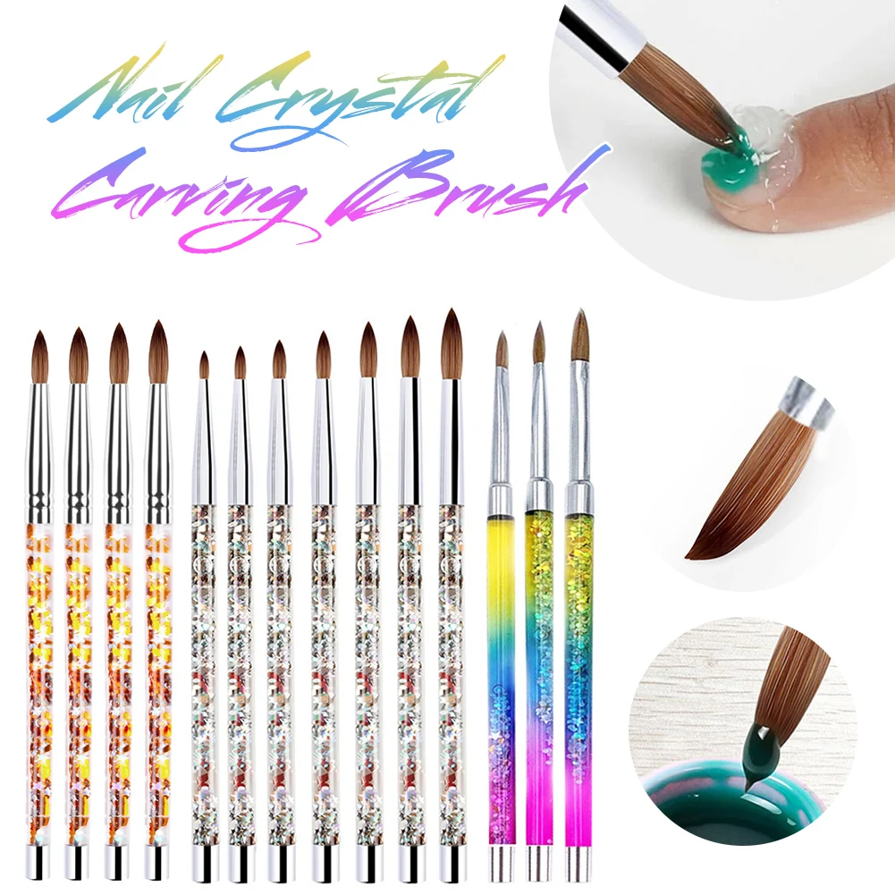 Nail Art Gel Carving Pen Acrylic Dotting Tool Reusable Washable Nail Pen Brush for Painting Carving Manicure Tool Practical
Nail Art Gel Carving Pen Acrylic Dotting Tool Reusable Washable Nail Pen Brush for Painting Carving Manicure Tool Practical