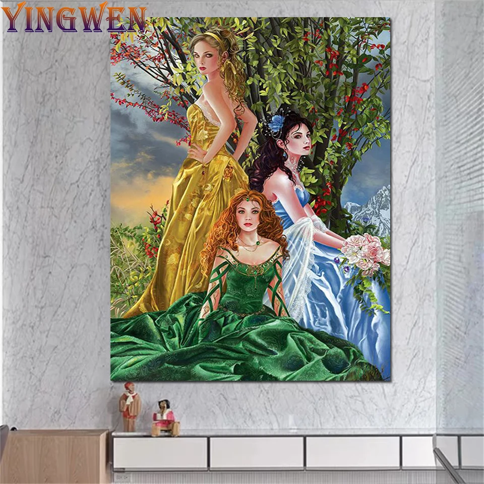 Three Sexy Women Fairy Diamond Painting 5D Diamond Embroidery DIY Cross Stitch Sets Mosaic Diamond Picture Portrait Home Decor
Three Sexy Women Fairy Diamond Painting 5D Diamond Embroidery DIY Cross Stitch Sets Mosaic Diamond Picture Portrait Home Decor