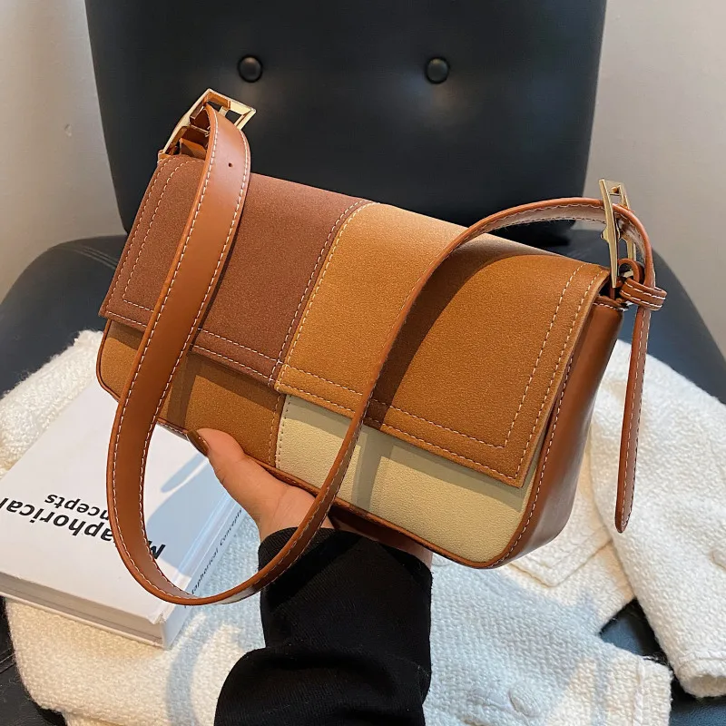 Luxury Small Flap Crossbody Bag Female Contrast Color Shoulder Bag Quality Soft Leather Handbags Women's Designer Messenger Bag
Luxury Small Flap Crossbody Bag Female Contrast Color Shoulder Bag Quality Soft Leather Handbags Women's Designer Messenger Bag