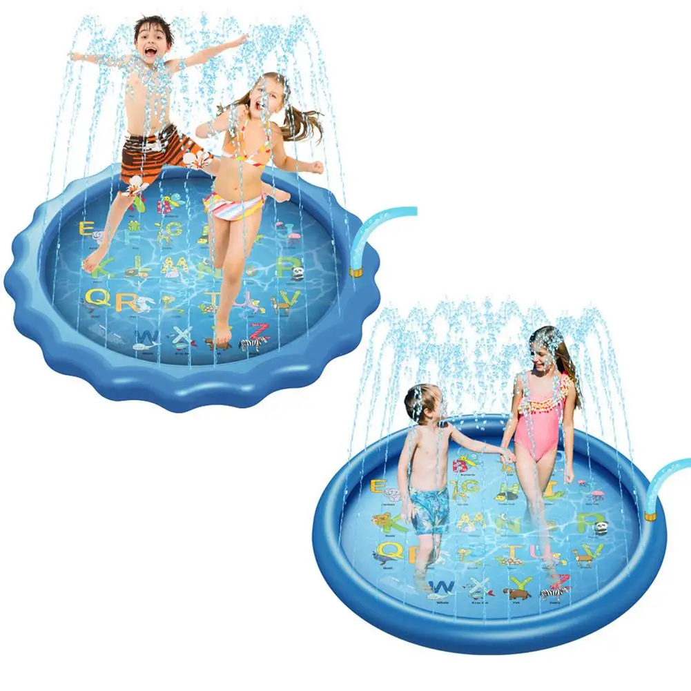 Children Outdoor Funny Toys Kids Iatable Round Water Splash Play Pools Playing Sprinkler Mat Yard Water Spray Pad
Children Outdoor Funny Toys Kids Iatable Round Water Splash Play Pools Playing Sprinkler Mat Yard Water Spray Pad
