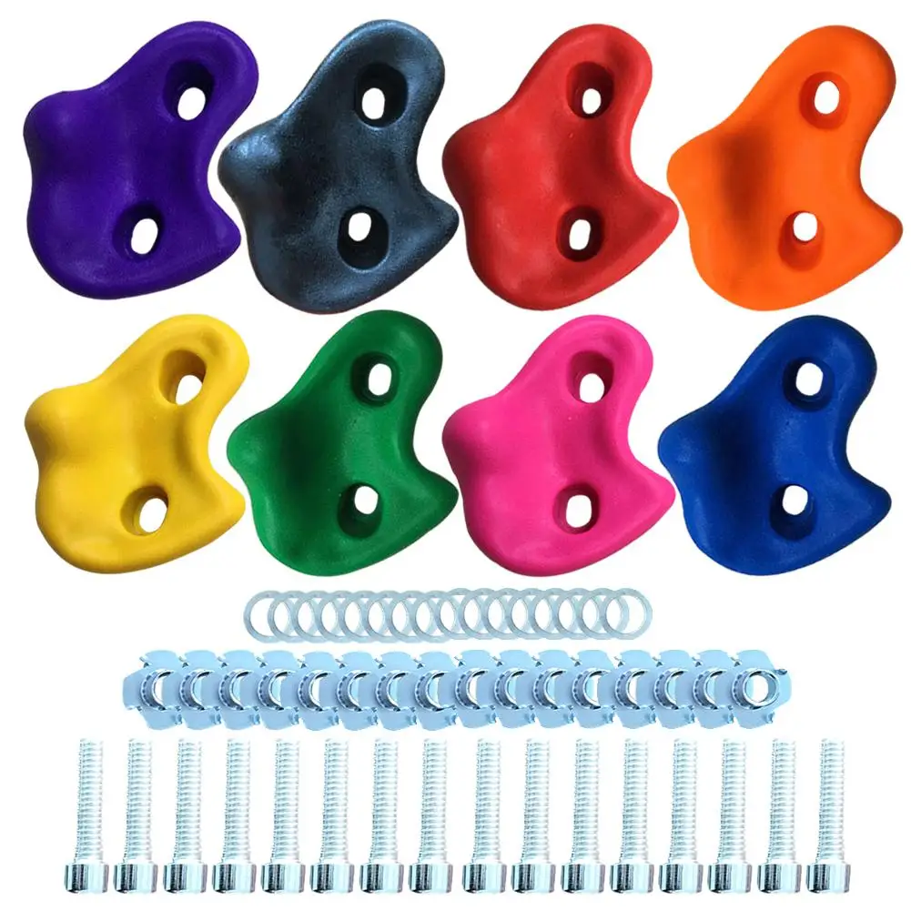 Rock Climbing Holds Outdoor Toys Kids Adults Colored Climbing Rocks For DIY Rock Climbing Wall Indoor Home Playground Toy 10pcs
Rock Climbing Holds Outdoor Toys Kids Adults Colored Climbing Rocks For DIY Rock Climbing Wall Indoor Home Playground Toy 10pcs