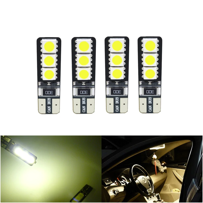 4 шт./лот T10 W5W 194 Canbus LED 12V безошибочный автомобильный индикатор поворота заднего хода светодиодный фонарь задний фонарь белый
4 шт./лот T10 W5W 194 Canbus LED 12V безошибочный автомобильный индикатор поворота заднего хода светодиодный фонарь задний фонарь белый