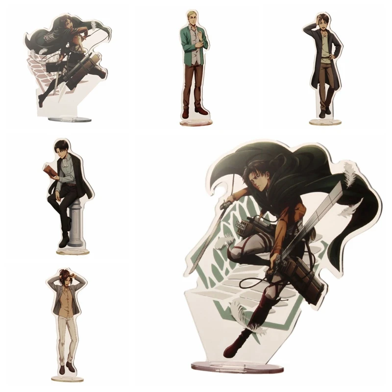 1Pcs Attack on Titan Anime Levi Ackerman Eren Figure Acrylic Stand Model Action Figures Decoration Anime Lovers Gifts
1Pcs Attack on Titan Anime Levi Ackerman Eren Figure Acrylic Stand Model Action Figures Decoration Anime Lovers Gifts
