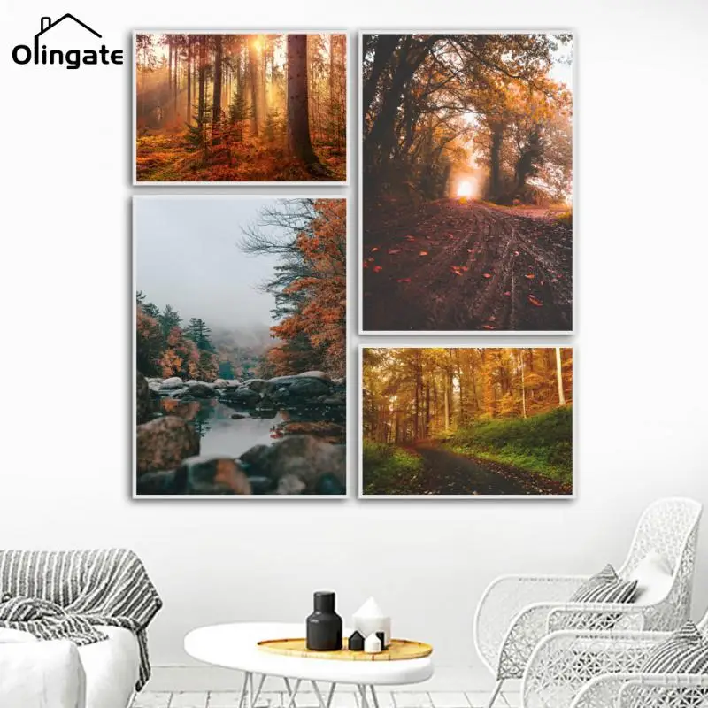 Forest Sunset Stream Landscape Wall Art Print Canvas Painting Nordic Poster and Prints Wall Pictures for Living Room Decor
Forest Sunset Stream Landscape Wall Art Print Canvas Painting Nordic Poster and Prints Wall Pictures for Living Room Decor