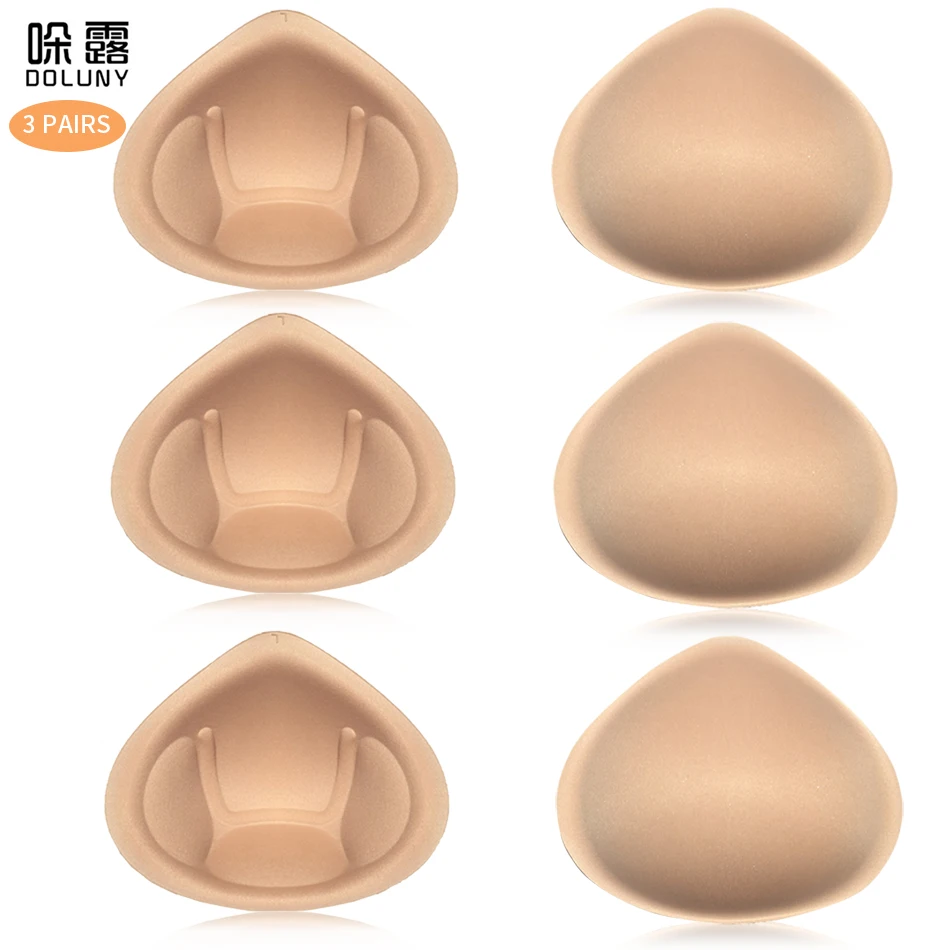 3 Pairs Bra Pad Stereotype Cup Triangle Drop shape Sponge Breast Forms Enhancer Bra Padding Inserts XLFor Swimsuits D30
3 Pairs Bra Pad Stereotype Cup Triangle Drop shape Sponge Breast Forms Enhancer Bra Padding Inserts XLFor Swimsuits D30