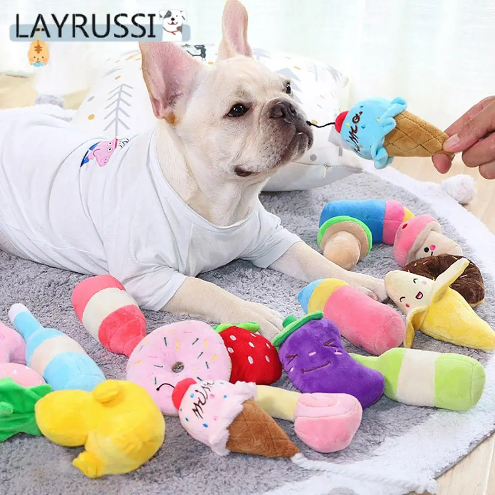 LAYRUSSI Cartoon Creative Style Dog Toys Sounding Plush Toy Stuffed Squeaking Pet Toy Cute Plush Molar Dog Cat Squeaky Pet Toy
LAYRUSSI Cartoon Creative Style Dog Toys Sounding Plush Toy Stuffed Squeaking Pet Toy Cute Plush Molar Dog Cat Squeaky Pet Toy
