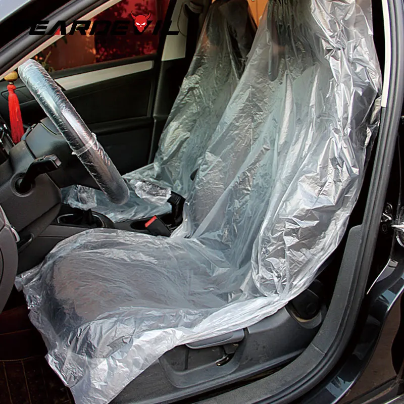 Feardevil 100pcs Disposable Car Soft Seat Cover Plastic Universally Waterproof Care Cleaning Beauty Repair Protective Cover
Feardevil 100pcs Disposable Car Soft Seat Cover Plastic Universally Waterproof Care Cleaning Beauty Repair Protective Cover