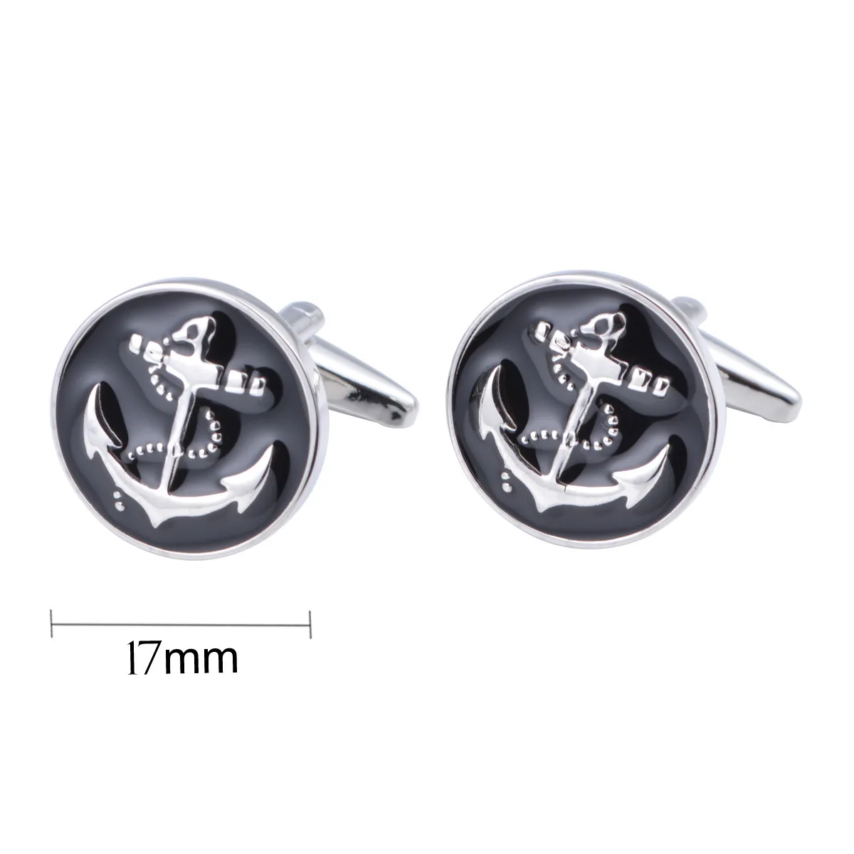Fashion New French Style Cufflinks Blue Black Gold Anchor Cuff Links Tie Clip Set Business Cocktail Party Men's Suit Accessories 
Fashion New French Style Cufflinks Blue Black Gold Anchor Cuff Links Tie Clip Set Business Cocktail Party Men's Suit Accessories