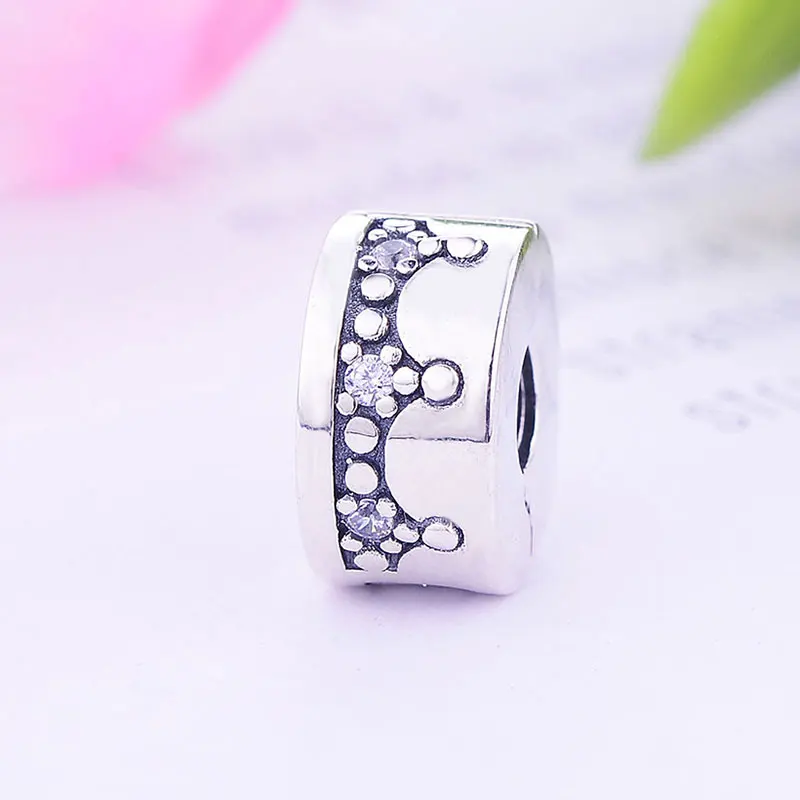 Ослепительная Корона из стерлингового серебра 925 пробы 6 мм фиксаторы из бисера аксессуары Подходит для оригинального браслета для женщин ...
Ослепительная Корона из стерлингового серебра 925 пробы 6 мм фиксаторы из бисера аксессуары Подходит для оригинального браслета для женщин ...