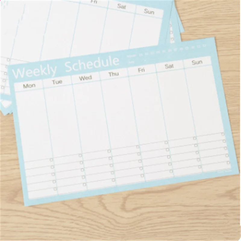 New Simple Blue Color Memo Pad Creative 4 Style Day Or Month Plan Book Notepad Notebooks School Office Supply
New Simple Blue Color Memo Pad Creative 4 Style Day Or Month Plan Book Notepad Notebooks School Office Supply