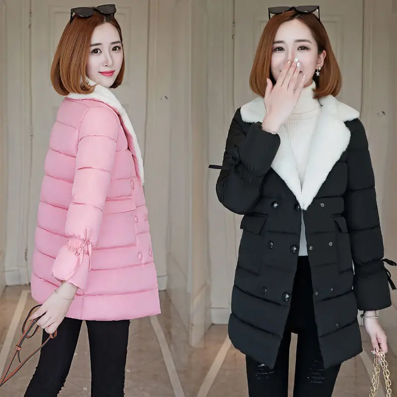 Women's anti season cotton padded clothes 2020 new winter thickened cotton padded clothes slim fit Korean loose medium length
Women's anti season cotton padded clothes 2020 new winter thickened cotton padded clothes slim fit Korean loose medium length