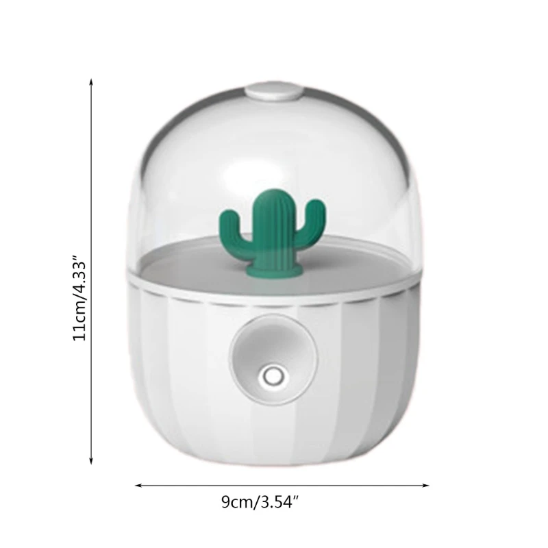 Cute Cartoon Household Air Humidifier Transparent Half Cover Spray Portable USB Rechargeable Wireless Ultrasonic Aroma
Cute Cartoon Household Air Humidifier Transparent Half Cover Spray Portable USB Rechargeable Wireless Ultrasonic Aroma