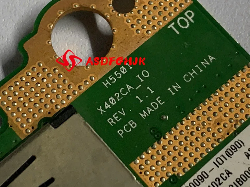 Original For X402C X402ca IO board USB Board Audio Board Works perfectly
Original For X402C X402ca IO board USB Board Audio Board Works perfectly