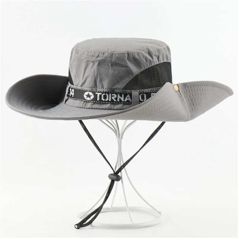 2021 New Summer Panama Men's Hat Mesh Yarn Breathable Bucket Hats For Men Women Wind Rope Fixed Fishing Caps Women's Beach Hat
2021 New Summer Panama Men's Hat Mesh Yarn Breathable Bucket Hats For Men Women Wind Rope Fixed Fishing Caps Women's Beach Hat