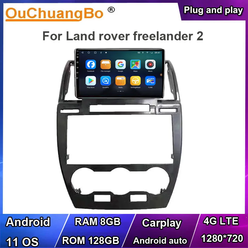 Ouchuangbo 10.1 inch Android 11 GPS 4G Radio Multimedia For Land rover freelander 2 With 8 Core 8GB 128GB CarPlay DSP
Ouchuangbo 10.1 inch Android 11 GPS 4G Radio Multimedia For Land rover freelander 2 With 8 Core 8GB 128GB CarPlay DSP