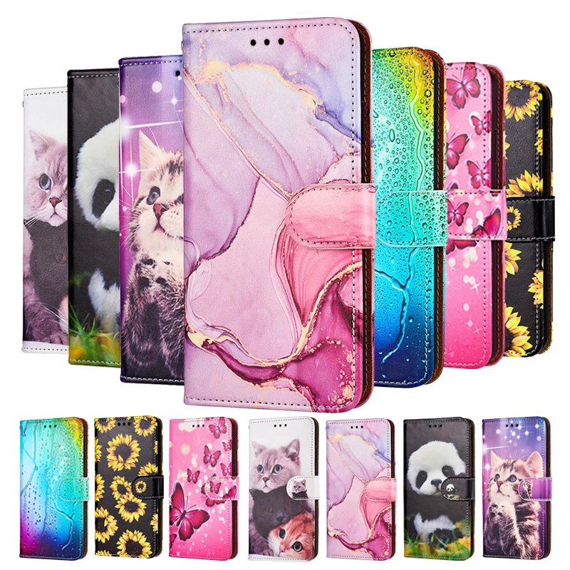 Чехол для Itel A25 чехол с цветочным рисунком A35 PRO задняя крышка A 25 s кожаный