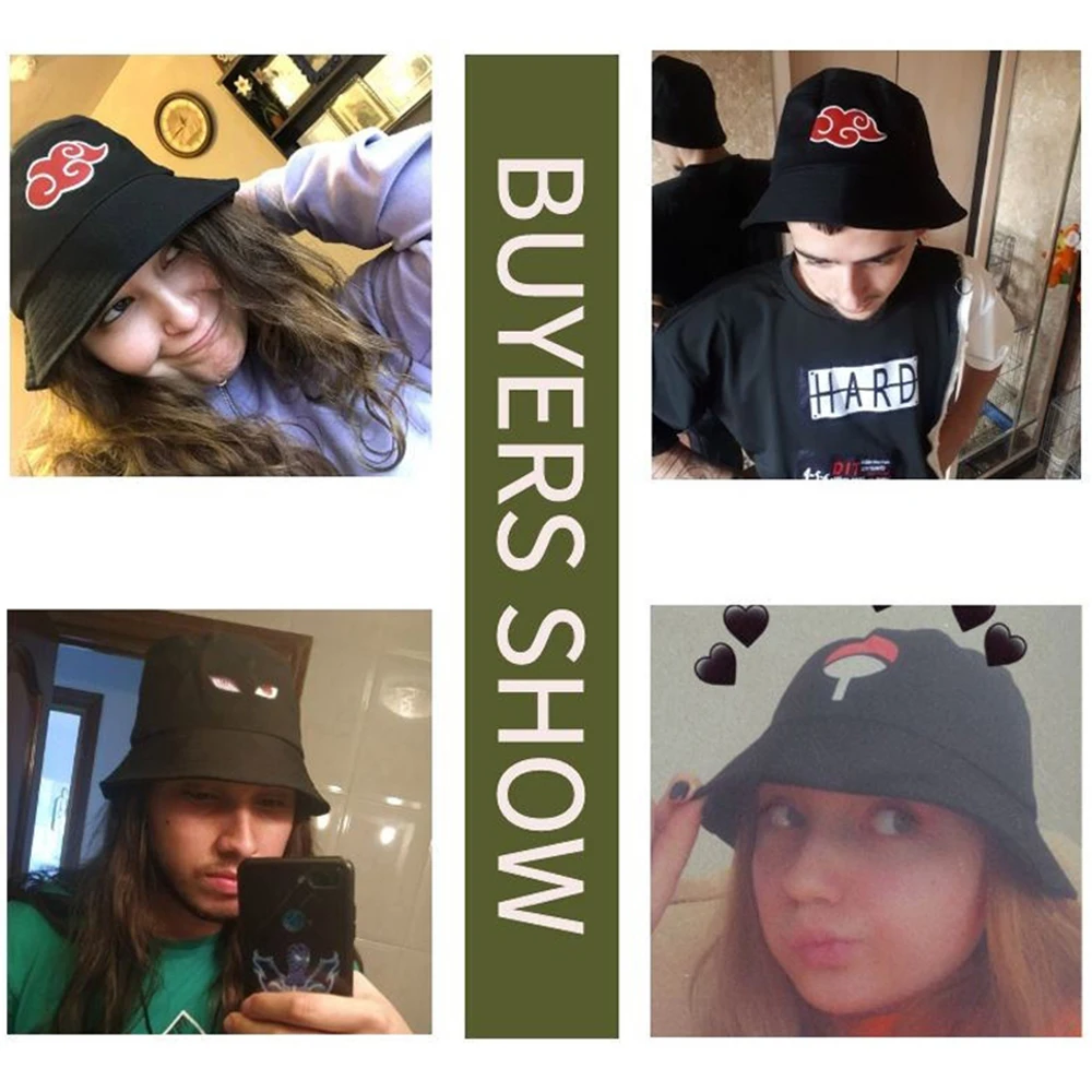 Red Cloud logo Printed Summer Hat Women Men Panama Bucket Cap The Design Flat Visor Fisherman Hat Naruto Akatsuki Anime Sun Hat
Red Cloud logo Printed Summer Hat Women Men Panama Bucket Cap The Design Flat Visor Fisherman Hat Naruto Akatsuki Anime Sun Hat