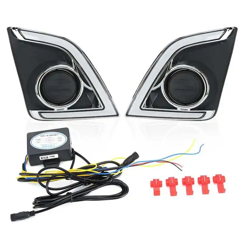 1 Pair 12V LED Dual Color Daytime Running Light Fit for Isuzu Dmax 2016 2017 Car Accessories LED Daytime Running Light
1 Pair 12V LED Dual Color Daytime Running Light Fit for Isuzu Dmax 2016 2017 Car Accessories LED Daytime Running Light