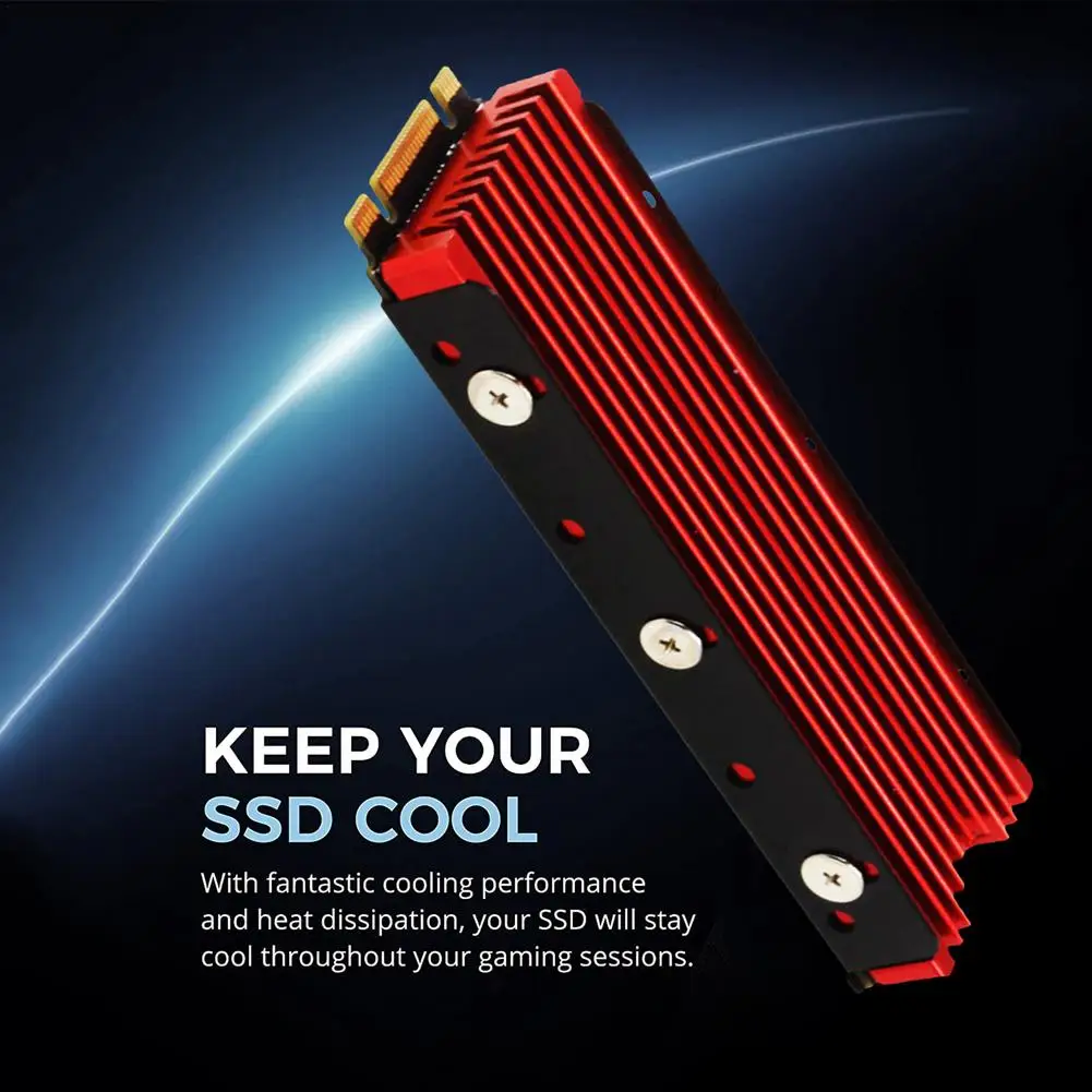 Dustproof NVME NGFF M.2 Heatsink Cooling Metal Sheet Thermal Pad For M.2 NGFF 2280 PCI-E NVME SSD Support PS5 Game
Dustproof NVME NGFF M.2 Heatsink Cooling Metal Sheet Thermal Pad For M.2 NGFF 2280 PCI-E NVME SSD Support PS5 Game