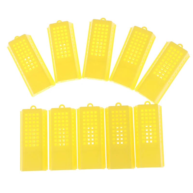 10 Pcs/lot Professional Queen Bee Cage Catcher Plastic Beekeeping Travelling Butler 7.9cm x 3.6cm x 1.4cm
10 Pcs/lot Professional Queen Bee Cage Catcher Plastic Beekeeping Travelling Butler 7.9cm x 3.6cm x 1.4cm