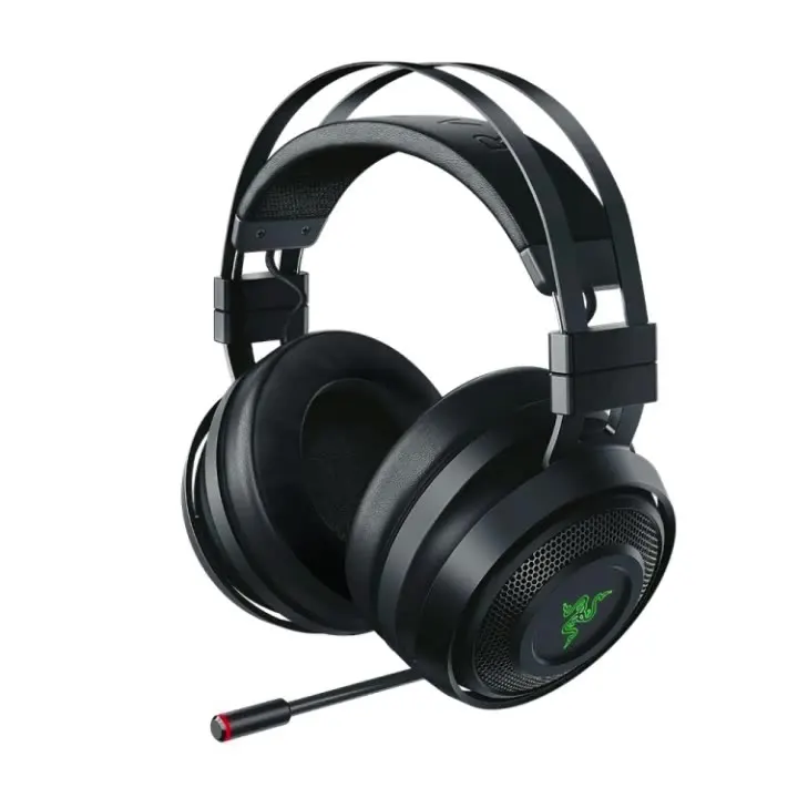 Razer Nari Ultimate 2.4GHz Wireless USB + 3.5mm Audio THX Spatial Audio Head-mounted Gaming Headphone
Razer Nari Ultimate 2.4GHz Wireless USB + 3.5mm Audio THX Spatial Audio Head-mounted Gaming Headphone