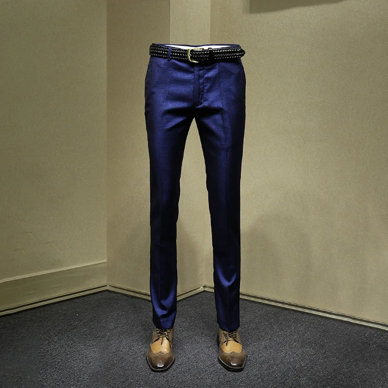 men pants blue fashion streetwear 2019 autumn business wedding groom mens formal suits pants slim style clothing 30 36
men pants blue fashion streetwear 2019 autumn business wedding groom mens formal suits pants slim style clothing 30 36