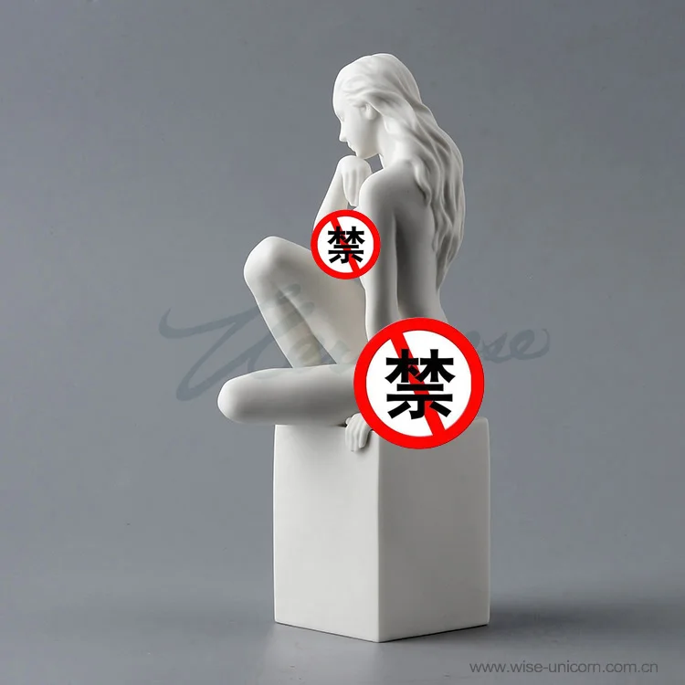 Veronica decoration ceramic matte glaze art nude woman side leg sitting posture birthday gift home accessories special
Veronica decoration ceramic matte glaze art nude woman side leg sitting posture birthday gift home accessories special