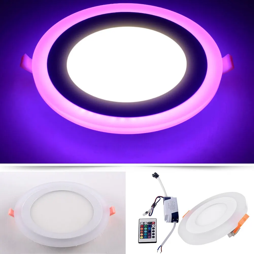 RGB LED 5W-16W Round Square Recessed Lamp AC85-265V Led Bulb Bedroom Kitchen Bathroom Indoor LED Spot Lighting+Remote Controller
RGB LED 5W-16W Round Square Recessed Lamp AC85-265V Led Bulb Bedroom Kitchen Bathroom Indoor LED Spot Lighting+Remote Controller