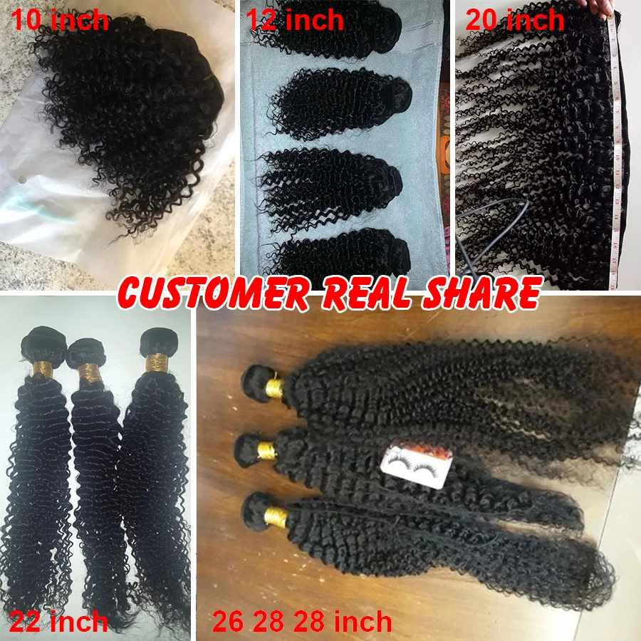 Mslyn афро курчавые волосы пучки бразильские плетение 100% натуральные для