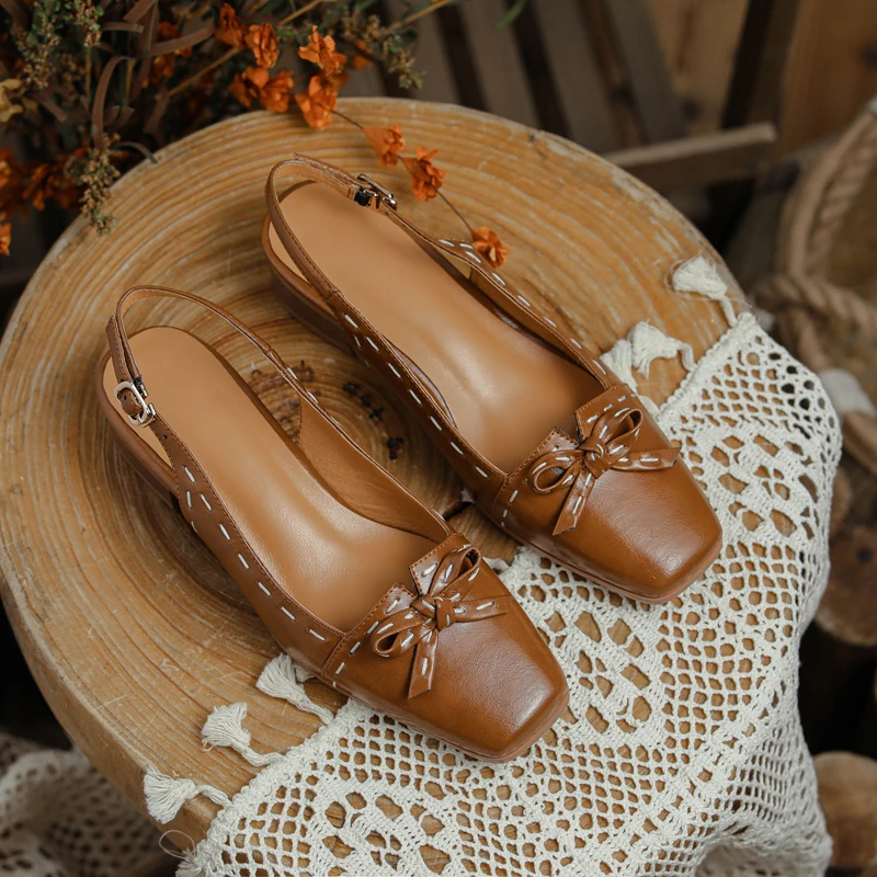 Butterfly Knot Shoes Woman 2021 New Summer Genuine Leatehr High Heels Women Sandals Summer Party Basic Slingbacks Women's Shoes
Butterfly Knot Shoes Woman 2021 New Summer Genuine Leatehr High Heels Women Sandals Summer Party Basic Slingbacks Women's Shoes
