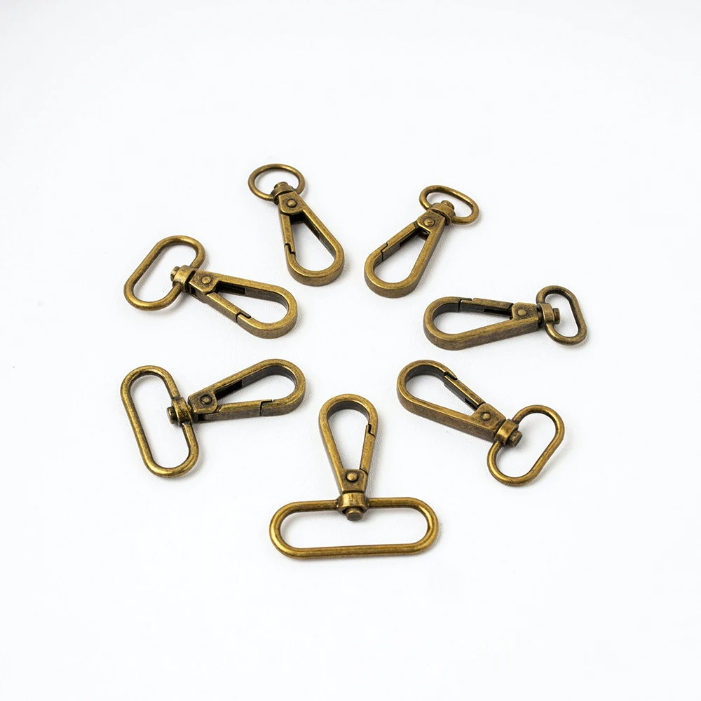 DIY Jewelry Making Metal Swivel Lobster Clasp Keychain Ring Dog Chain Collar Clasp Handbag Straps Accessories Alloy Trigger
DIY Jewelry Making Metal Swivel Lobster Clasp Keychain Ring Dog Chain Collar Clasp Handbag Straps Accessories Alloy Trigger