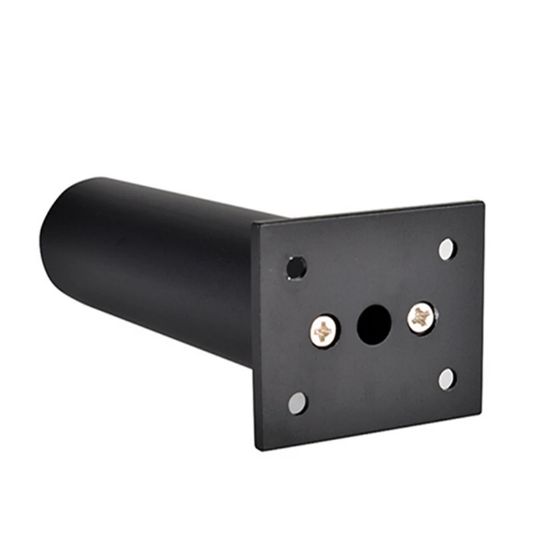 1Pcs H8-12cm Adjustable Furniture Replacement Legs, Aluminum Alloy Support Feet Cabinet Sofa TV Cabinet Legs Black