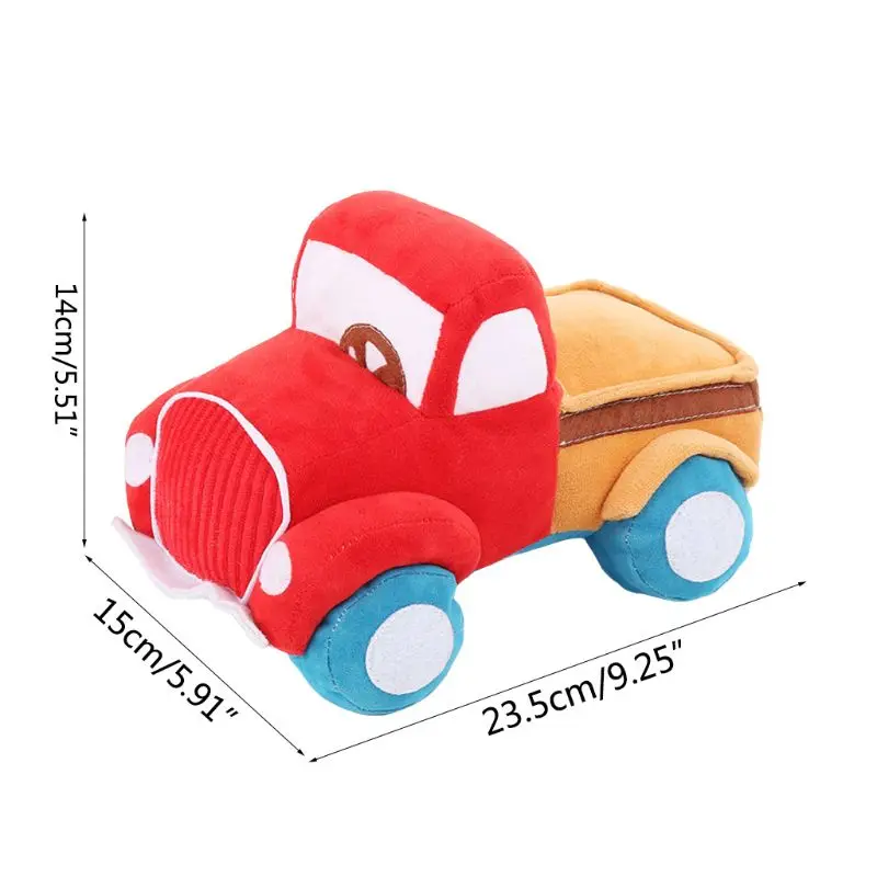 Pet Dog Bite Chew Toy Cartoon Car Shape Plush Stuffed Dogs Squeaky Toys
Pet Dog Bite Chew Toy Cartoon Car Shape Plush Stuffed Dogs Squeaky Toys