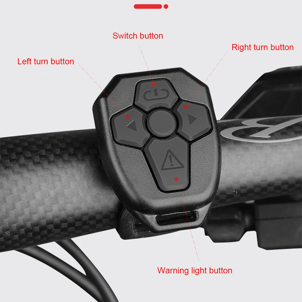 Bicycle Light USB Rechargeable Tail Light Warning Bike Rear Light Smart Wireless Remote Turn Signal Light LED Bicycle Lantern
Bicycle Light USB Rechargeable Tail Light Warning Bike Rear Light Smart Wireless Remote Turn Signal Light LED Bicycle Lantern