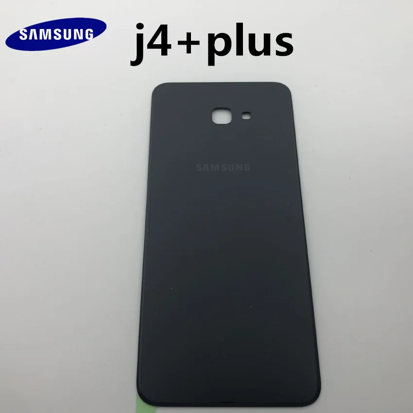 Оригинальная задняя крышка батарейного отсека для Samsung Galaxy J4 + j4 plus j415, замена заднего корпуса + клейкая наклейка
Оригинальная задняя крышка батарейного отсека для Samsung Galaxy J4 + j4 plus j415, замена заднего корпуса + клейкая наклейка