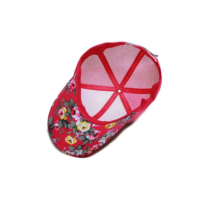 Newest Adjustable Cap Women Sunscreen Rose Floral Print Baseball Cap Sport Casual Mesh Summer New Fashion Rose Red Purple Hats
Newest Adjustable Cap Women Sunscreen Rose Floral Print Baseball Cap Sport Casual Mesh Summer New Fashion Rose Red Purple Hats