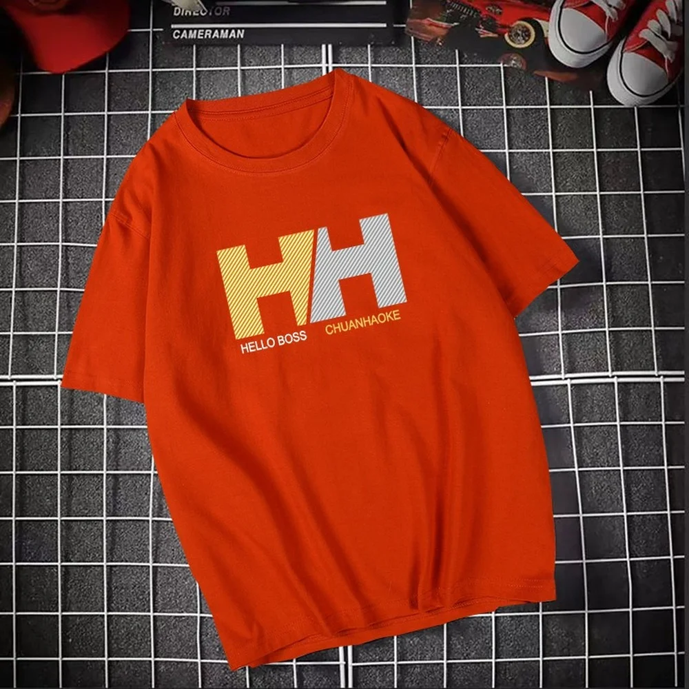 Color Contrast Letter Men's T-shirts Fashion Loose Pullover T Shirt Summer Street Print Short Sleeve Tees Tops Couple Clothing
Color Contrast Letter Men's T-shirts Fashion Loose Pullover T Shirt Summer Street Print Short Sleeve Tees Tops Couple Clothing