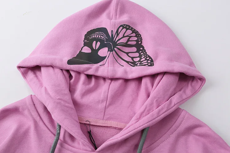 High Street fashion reflective laser butterfly print hoodie men's 2021 Hip Hop Hooded
High Street fashion reflective laser butterfly print hoodie men's 2021 Hip Hop Hooded