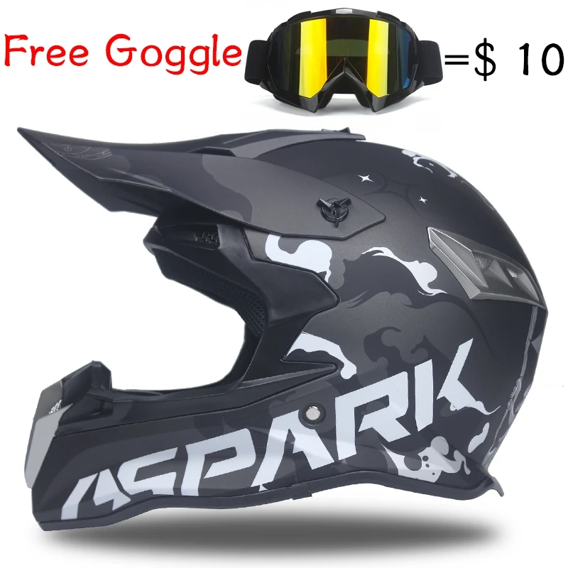 Full Face Helmet Motorcycle Helmet Motorcross Off-road Helmets ATV Dirtbike Downhill Racing Helmet DOT Capacete
Full Face Helmet Motorcycle Helmet Motorcross Off-road Helmets ATV Dirtbike Downhill Racing Helmet DOT Capacete