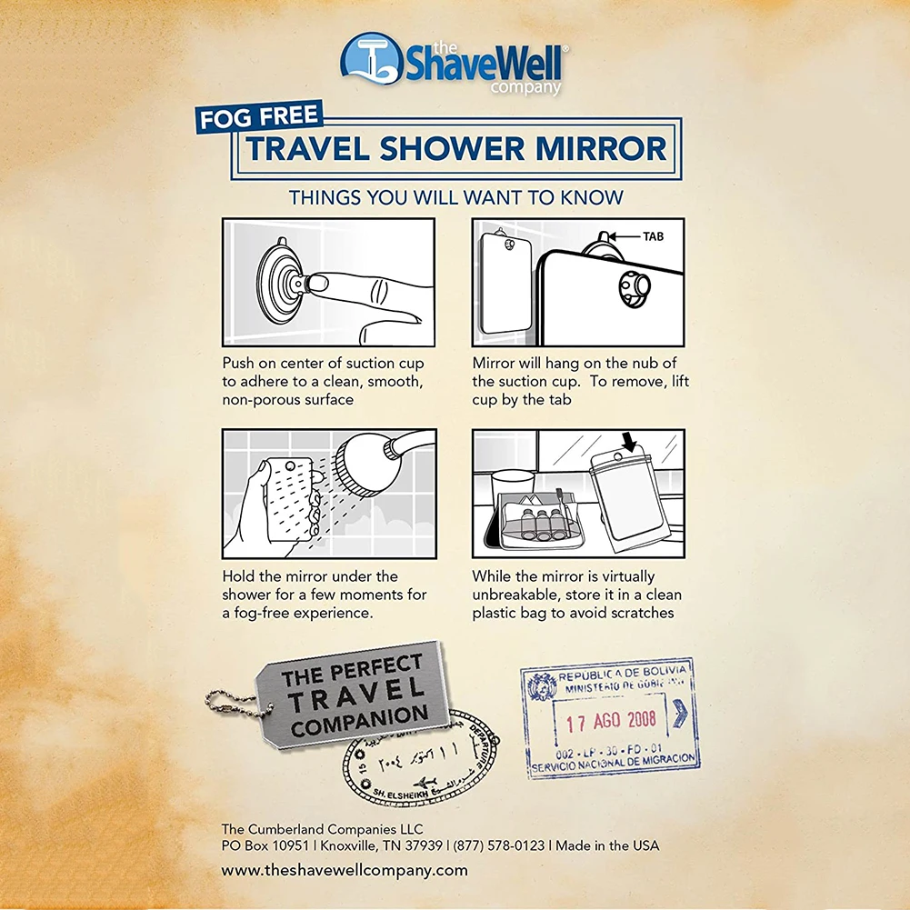 Removable Travel Mirror Fog Shower Mirror Bathroom Fogless Fog Free Mirror Washroom Travel For Man Shaving Mirror 17x13x2.5cm
Removable Travel Mirror Fog Shower Mirror Bathroom Fogless Fog Free Mirror Washroom Travel For Man Shaving Mirror 17x13x2.5cm