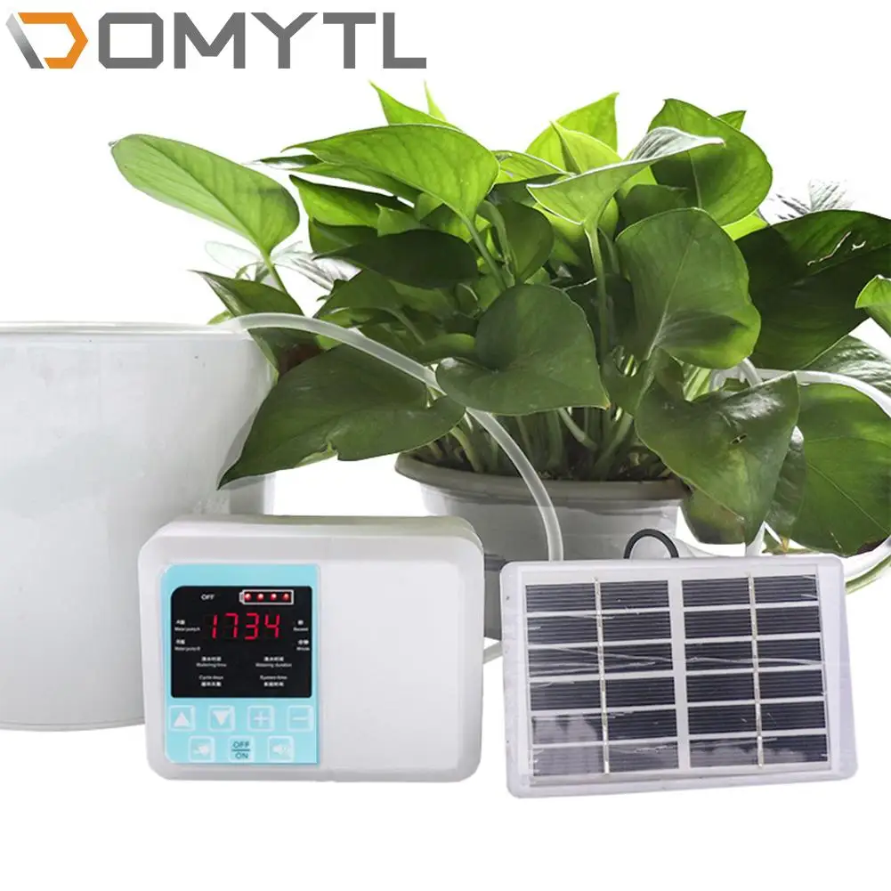Solar Power Single Dual Pump Timing Garden Automatic Irrigation System Intelligent Operation of Device Can Cooperate Watering
Solar Power Single Dual Pump Timing Garden Automatic Irrigation System Intelligent Operation of Device Can Cooperate Watering