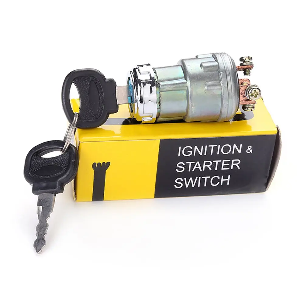 Universal Car Boat 12V 4 Position Ignition ON /OFF /Start Ignition Switch Lock with 2 Keys for Petrol Engine Farm Machines
Universal Car Boat 12V 4 Position Ignition ON /OFF /Start Ignition Switch Lock with 2 Keys for Petrol Engine Farm Machines