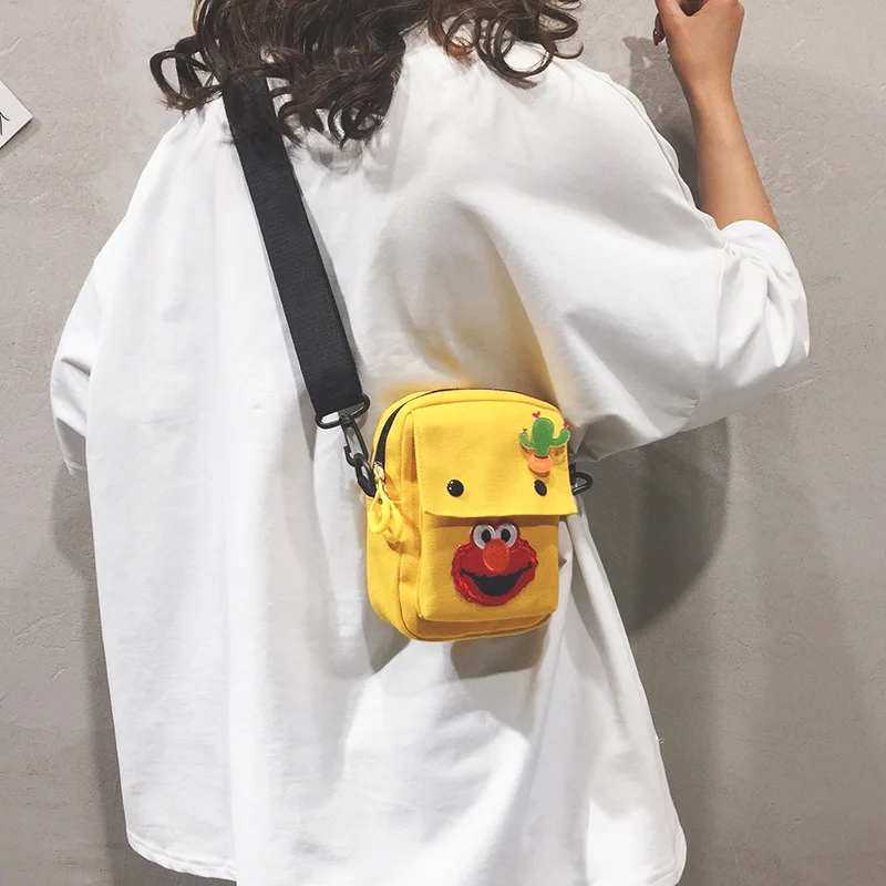 Cartoon Printed Hip Hop Canvas Bag Student Mini Shoulder Bag Women Simpe Small Flap Crossbody Bag Cute Moblie Phone Bag Purse
Cartoon Printed Hip Hop Canvas Bag Student Mini Shoulder Bag Women Simpe Small Flap Crossbody Bag Cute Moblie Phone Bag Purse