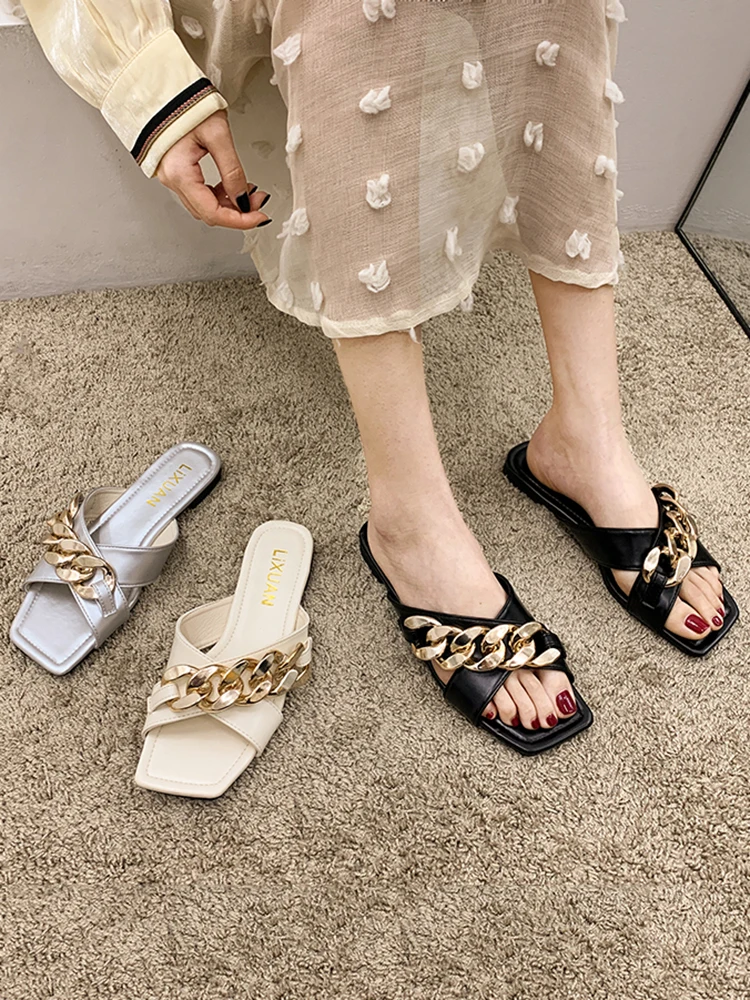 Low Female Shoes Womens Slippers Outdoor Slides Fashion 2021 Luxury Flat PU Basic Rome Rubber Female Shoes Slippers Flat Low Lux
Low Female Shoes Womens Slippers Outdoor Slides Fashion 2021 Luxury Flat PU Basic Rome Rubber Female Shoes Slippers Flat Low Lux