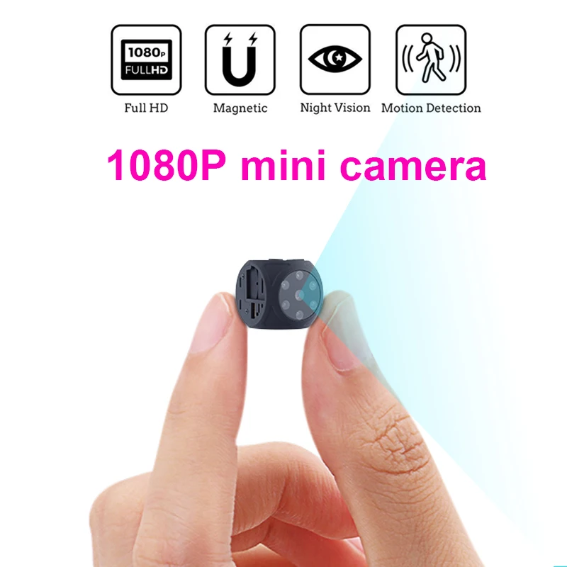 

Mini Camera Full HD Video 1080P DV DVR Micro Cam Motion Detection With Infrared Night Vision Camcorder support hidden TF card