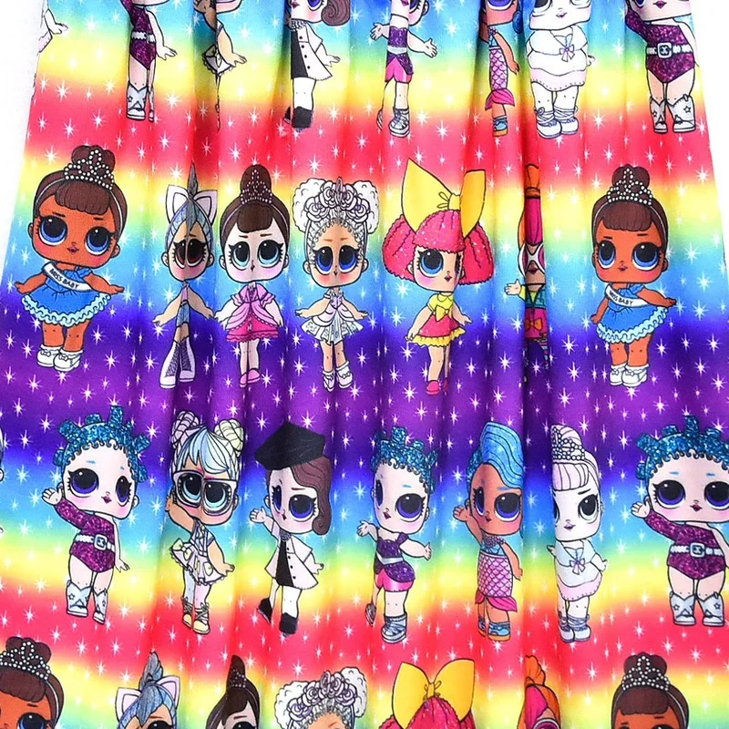 Lol Surprise Doll New Fashion Children's Suit Girls Short-sleeved Dress Trousers Leggings Suit Summer Dress Girls Clothes
Lol Surprise Doll New Fashion Children's Suit Girls Short-sleeved Dress Trousers Leggings Suit Summer Dress Girls Clothes
