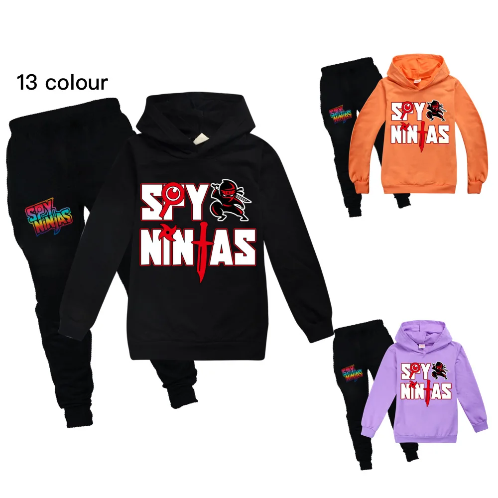 Children's Clothing Sets Spring Autumn Fashion Hoodies Tracksuit Ninja Cartoon Hooded Kids Clothes Suit Children Girl Sweatshirt
Children's Clothing Sets Spring Autumn Fashion Hoodies Tracksuit Ninja Cartoon Hooded Kids Clothes Suit Children Girl Sweatshirt